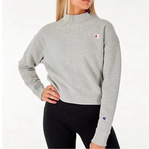 Champion Cropped Sweatshirt - Picture 2 of 5